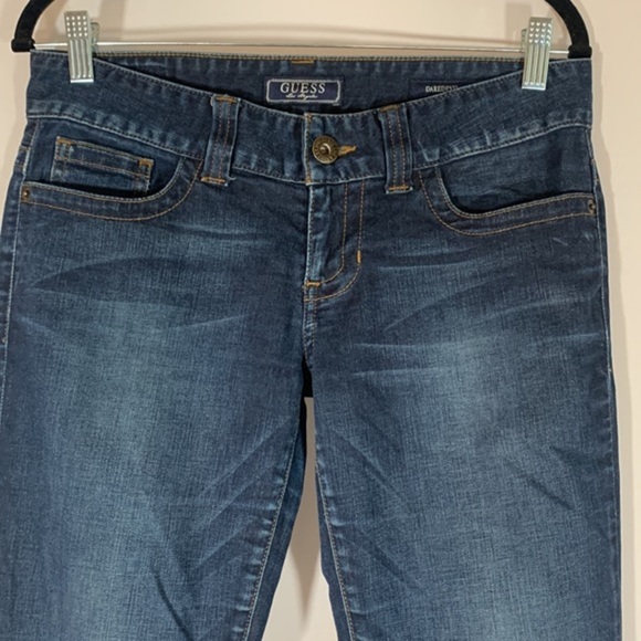 Guess Daredevil Bootcut Blue Denim Jeans - Picture 2 of 10